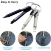 S56fc9c79bb674f96850cb6179c945cb6G.webp Portable Phillips Slotted Screwdriver Set Key Ring Keychain Mini Pocket Keyring Cross Screw Driver Repair Tool Gadget EDC Small