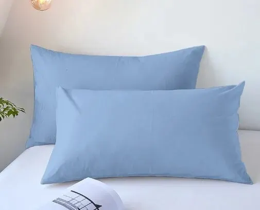 2pcs Brushed Pillowcase, Soft Breathable Pillowcase, Premium Quality Pillow Covers For Bedroom Sofa Home Decor, Without Pillow