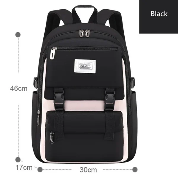 S59cfe63dfa864bec8f5fb5a19705db6aV.webp Backpack Children School Bag Back Pack For Boy Girl Kid Child Teenager Class Schoolbag Primary High Bookbag Female Women Teens