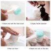 S5a10e29d6b0a458bb5771f651f9de956K.webp 3D Double Silicone Facial Cleansing Brush Manual Massage Facial Brush Soft Bristles Exfoliator Double Sided Face Wash Brush