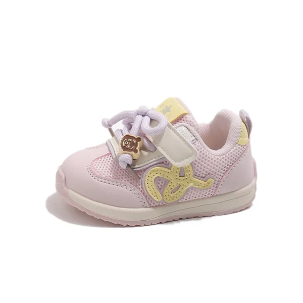 S5b0eec27064445edb6eed61a013ffa3dw.webp 2026 Children Sneakers for Girls Boys Spring Autumn New Fashion Korean Style Soft Bottom Non-slip Versatile Baby Casual Shoes
