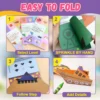 S5dbb2801d54745d085acb80bd25911a9a.webp Origami Kit 30/96 Sheets Origami Paper Craft Guiding Book DIY Art Craft Projects Supplies for Beginners Children Kids Boys Girls