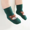 S5dc052e445864dc9b6df1a859ee8661fV.webp Homefish 6 Pairs Kids Non-Slip Socks Cute Cartoon Fox and Bear Pattern Childrens Boys Girls Floor Socks Comfortable for Toddler