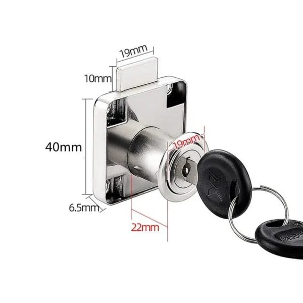 S5e47b51cd7c041688f5c6699e6a62366a.webp Cabinet Drawer Latch Locks Furniture Door Lock Hardware Desk Lock Wardrobe Cabinet Door Locks Bedside Bookcase Solid Lock