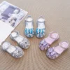 S5e4aba03dc464545b5a53ce9e50bea35C.webp 2025 Children Sandals for Girls Summer New Fashion Korean Style Soft Bottom Anti-slippery Versatile Princess Cut-outs Shoes