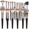 10-20PCS Makeup Brush Set Foundation Concealer Powder Eyeshadow Blush Brush Kabuki Blending Cosmetic Beauty Tool for Face