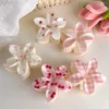 Pastel Floral Hair Clips for Girls
