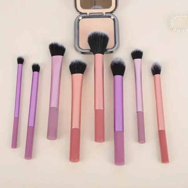 S6b55f139d029460580285f5c6dd7fa97d.webp 8pcs Makeup Brush Kit Soft Synthetic Hair Make Up Brushes Foundation Blush Eyeshadow Cosmetic Makeup Tools