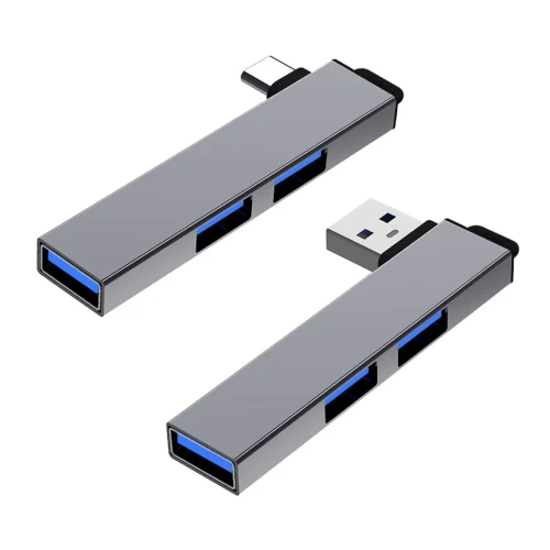 S6c6d7cc537cb4e3da2285b29ccb7a3dfv.webp USB Hub, 3-Port Aluminum USB Hub with USB 2.0 Port and USB 3.0 Port, USB Splitter, USB Extender for Laptop, PC, Flash Drive, HDD