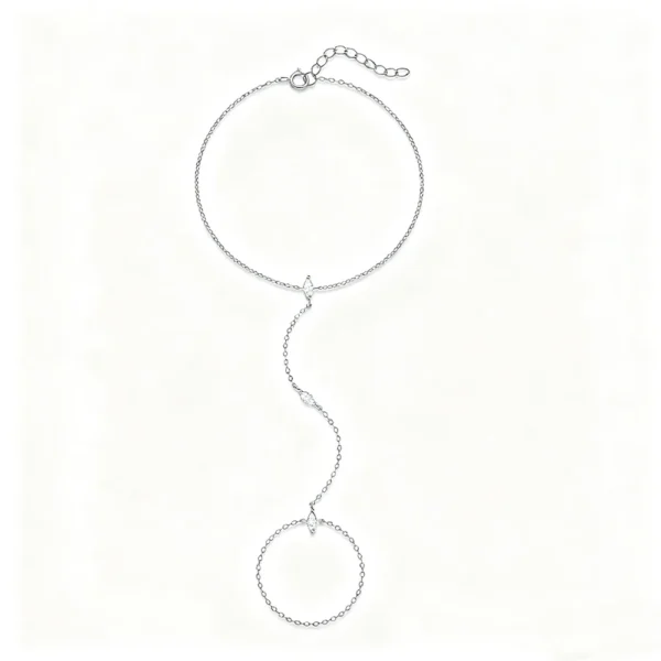 S6c832cc565f74b4e8178c1b15516f2b07.webp OEVAS Marquise Cut Moissanite Bracelets for Women S925 Silver Lab Diamonds Bracelets Fashion Ring Chain Fine Jewelry Wholesale
