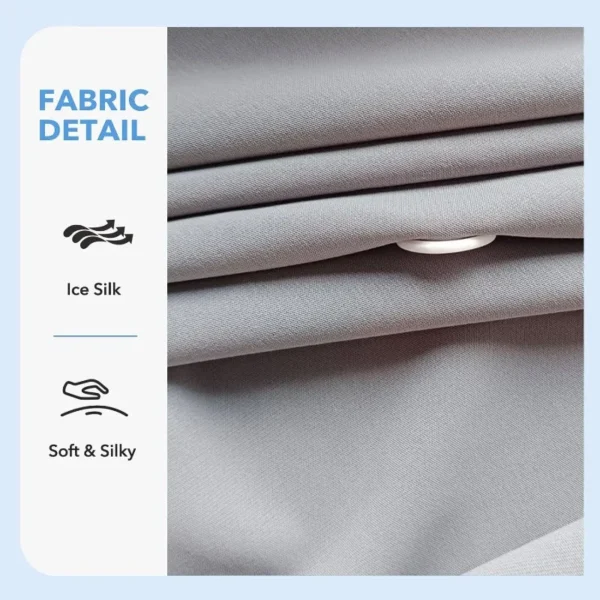 Memory Foam Pillowcase Cervical Pillowcase Pillow Protector Bedding Pillow Cases Cover Cooling Fabric Portable Home Summer Gift