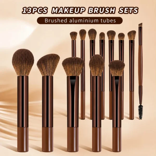 S6f7fa43bd38e4fbcab212aec73024620q.webp Brush Set, Includes 14pcs Makeup Brushes + 1pc Makeup Bag + 2pcs Makeup Sponges, Containing Foundation Brush, Blush Brush