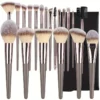 10-20PCS Makeup Brush Set Foundation Concealer Powder Eyeshadow Blush Brush Kabuki Blending Cosmetic Beauty Tool for Face