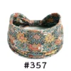 S716b3d238b854bef832ce3eadeb3bf8bx.webp Boho Headbands for Women Knotted Wide Headwrap Turban Yoga Workout Head Bands Stretch Hiarbands Cotton Bandana Hair Accessories