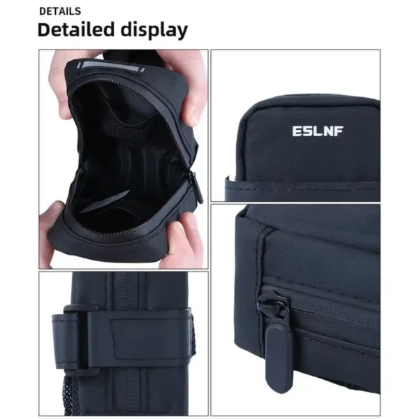 Bicycle Tail Bag Riding Saddle Bag MTB Road Bike Mesh Bag Waterproof Large Capacity Riding Equipment Accessories