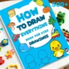 200+ Step-By-Step Creative Drawing Book |   Durable Paper, Art Learning and Painting Supplies, Educational Art Activity Book to Cultivate Creativity and Motor Skills, Gift for Art Enthusiasts, Easter, Christmas, Birthday Gifts