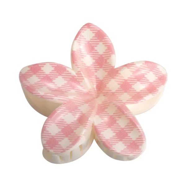 Pastel Floral Hair Clips for Girls