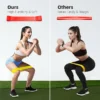 Different Resistance Bands Yoga Band Fitness Exercise Training Hip Tension Band Leg Squat Dance Elastic Loop Stretch Band