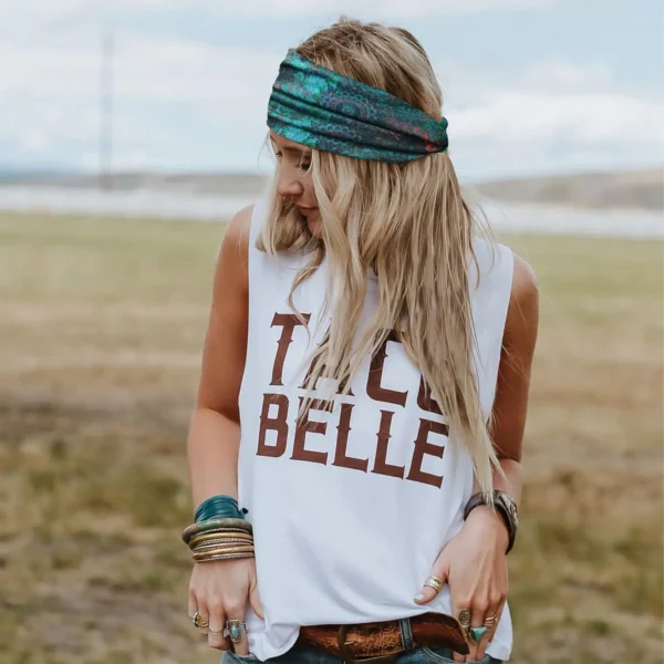 S74d014abf204447bbfc0374d74a8ae8eS.webp Boho Headbands for Women Knotted Wide Headwrap Turban Yoga Workout Head Bands Stretch Hiarbands Cotton Bandana Hair Accessories