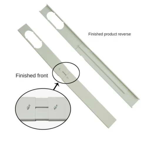Appliances Parts 3PCS Adjustable Portable Window Kit Plate For Air Conditioner Spare Parts Air Conditioner Window Attachment-55C
