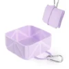 Collapsible Square Pet Travel Bowl