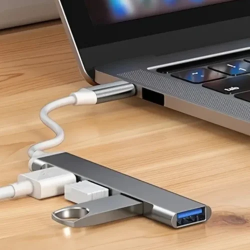 S79f80fc8cd6944bf86c02d91dcbe6cc2Q.webp 4-Port Multi-Splitter Type C Hub USB Adapter OTG for Xiaomi Lenovo MacBook 13 15 Air pro PC - Computer Accessories