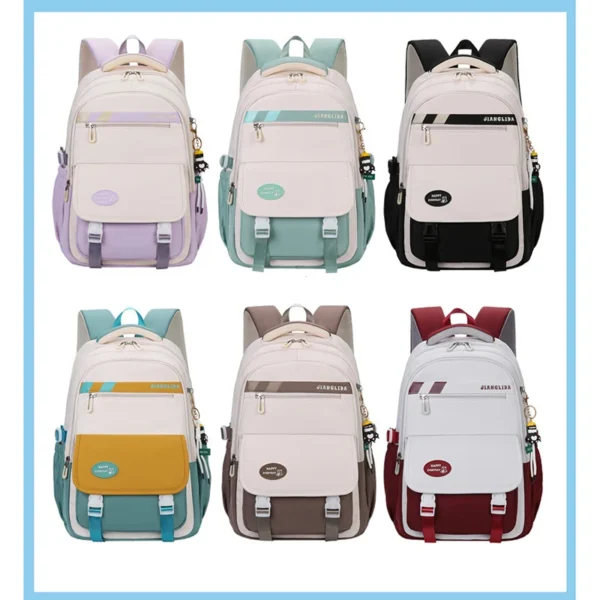S7ca363b6d08445c1b6370609ae188b9b6.webp Backpack Children School Bag Back Pack For Boy Girl Kid Child Teenager Class Schoolbag Primary High Bookbag Female Women Teens