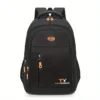 1 Pc Men's Backpack, Large Capacity Waterproof Casual Backpack,Adjustable Computer Backpack
