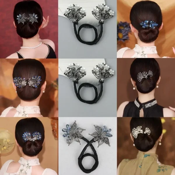 S7edea8bec7fa4771aa146611a278a4243.webp Hair Styling Tools Bow Hair Twister New Girl Accessories Multifunction Magic Bow Clip Fashion DIY Hair Curler Women Girl