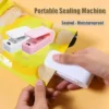 S7f2b88f00466460d9fd0cc01515db9a5m.webp 1pc Kitchen Handheld Snack Sealer, Plastic Bag Sealer For Freshness, Easy-To-Use Kitchen Gadge, Portable Heat Sealer Packaging