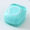 Pet Bath Brush with Shampoo Dispenser