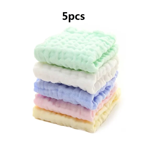 S80e2555d21cd452eb29f45985529b27ag.webp Baby Muslin Washcloths Soft Newborn Baby Face Towel for Sensitive Skin- Baby Registry as Shower