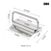 Cabinet Flight Case Solid Furniture Hardware Folding Handle For Tool Box Stainless Steel Drawer Wardrobe Easy Install