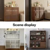 S85b3171a22bd4c0a82a62657c3aaf243i.webp Cabinet Small Flat Lay Bus Door Track Accessories Hanging Cabinet Floor Cabinet Damping Buffer Sliding Door Guide Hardware
