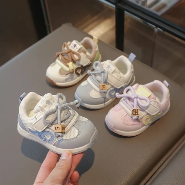 S882a3f01549c4bb4b282bcacb5ebc6a5v.webp 2026 Children Sneakers for Girls Boys Spring Autumn New Fashion Korean Style Soft Bottom Non-slip Versatile Baby Casual Shoes