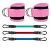 S8bfa1e074ab249e4a9bfef0804e720e9O.webp Ankle Straps Resistance Bands Set Fitness Workout Exercise Equipment Ankle Weight Yoga Elastic Fitness Band For Gym Man Woman