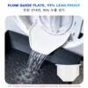 Aoifn Washing Machine Drain Pan, Water Catcher Tray for Front Load Washer Filter Cleaning, Laundry Floor Spill Protector Tool