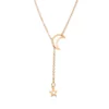 S8e3d403b40d347ef926a4ee40a8d5b07J.webp New Simple Moon Star Pendant Choker Necklace Simple Gold Color Alloy Charm Chain Collares Necklace For Women Party Jewelry