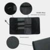 S8fc74784325845d9b06d958ea41285f5t.webp Electronic Organizer Cord Pouch, Travel Cable Charger Phone Accessories Bag Organizer Roll up Tech Carrying Case for USB Cables