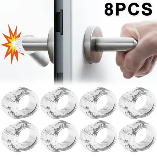 S903ef8bf087e4abb9fc7d97e1e75f09a4.webp Stop Floor Door Stops Buffer No Drill Door Stopper Home Improvement Furniture Wall Safety Hardware Transparent Supplies Silicone