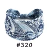 S90a796a928d4424384797501c6b59234k.webp Boho Headbands for Women Knotted Wide Headwrap Turban Yoga Workout Head Bands Stretch Hiarbands Cotton Bandana Hair Accessories