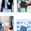 RFID Passport Cover Case Passport Holder Multifunctional Passport Wallet ID Credit Card Holder Travel Wallet Travel Accessories