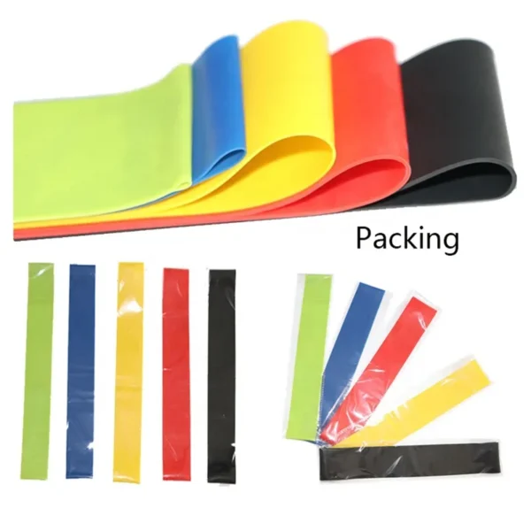 S93e2a411d7474876b3986746f3f33404T.webp Resistance Bands Set 5Lbs-30Lbs Yoga Pilates Workout Bands for Women Men Home Gym Fitness Elastic Exercise Bands Indoor Outdoor