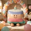 Foil Balloons For Birthday Cakes Foil Balloon Party Center Decoration Birthday Party Picnic Entertainment Activity