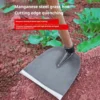 Garden Hoe Household Outdoor Farming Tools Forging Weeding Hoe for Digging Soil Planting Vegetables Flowers