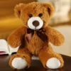 S9b5262d5d24d4fd0a22603f281c86814Q.webp Teddy Bear Stuffed Animal Plushie, Light Brown Stuffed Teddy Bear Toys, Soft Plushies Gift for Baby Shower, Room Decorations