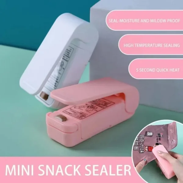 S9dae11f9afef4be880f5e7f7b2d2911fV.webp 1pc Kitchen Handheld Snack Sealer, Plastic Bag Sealer For Freshness, Easy-To-Use Kitchen Gadge, Portable Heat Sealer Packaging