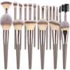 10-20PCS Makeup Brush Set Foundation Concealer Powder Eyeshadow Blush Brush Kabuki Blending Cosmetic Beauty Tool for Face