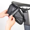 1L Bike Saddle Bag MTB Bike Basket Large Capacity Motorcycle Handlebar Bag Bicycle Saddle Tool Bag Outdoor Bicycle Accessories