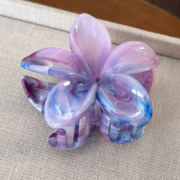 S9f6c4c483110467e8c32b75321a5e80cU.webp Flower Hair Claw Clip for Women Fashion Hair Clips Crab Clamp Barrettes Girls Hair Accessories Summer Shark Hairpin Headwear 1pc